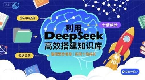 利用deepseek高效搭建知识库，实现十倍成长-樱舞小站