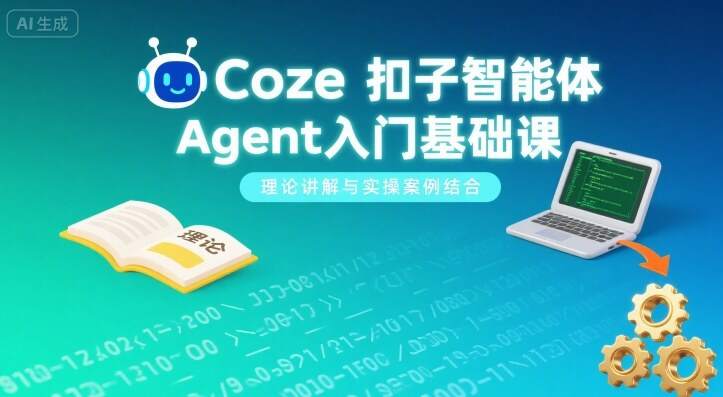 Coze扣子智能体Agent入门基础课，理论讲解与实操案例结合-樱舞小站