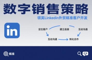 数字销售策略领英LinkedIn外贸精准客户开发-樱舞小站