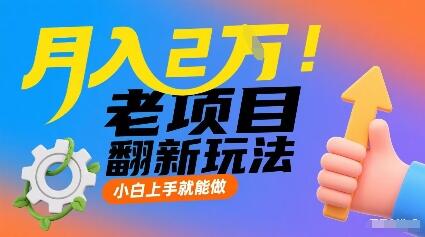 月入2W！老项目翻新玩法，小白上手就能做，非常容易上手-樱舞小站