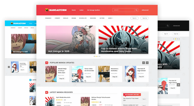 Madara 2.2.2.1主题源码 | 响应式WordPress漫画小说主题模板-樱舞小站