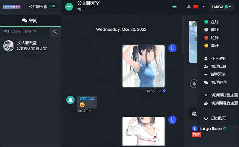 最新公共聊天室系统源码 ChatNet V1.11-V1.9 完整汉化版源码 私人聊天程序-樱舞小站
