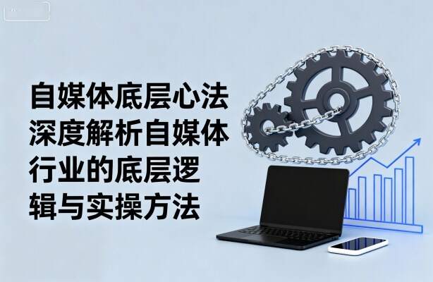 自媒体底层心法，深度解析自媒体行业的底层逻辑与实操方法-樱舞小站