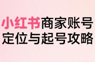 小红书电商全链路实战从定位到爆单，系统拆解小红书商家起号全流程(更新)-樱舞小站